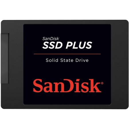SANDISK RETAIL STORAGE MEDIA Sandisk Solid State Drive Plus, 1Tb, Internal Sdssda-1T00-G26, Sata,  SDSSDA-1T00-G26